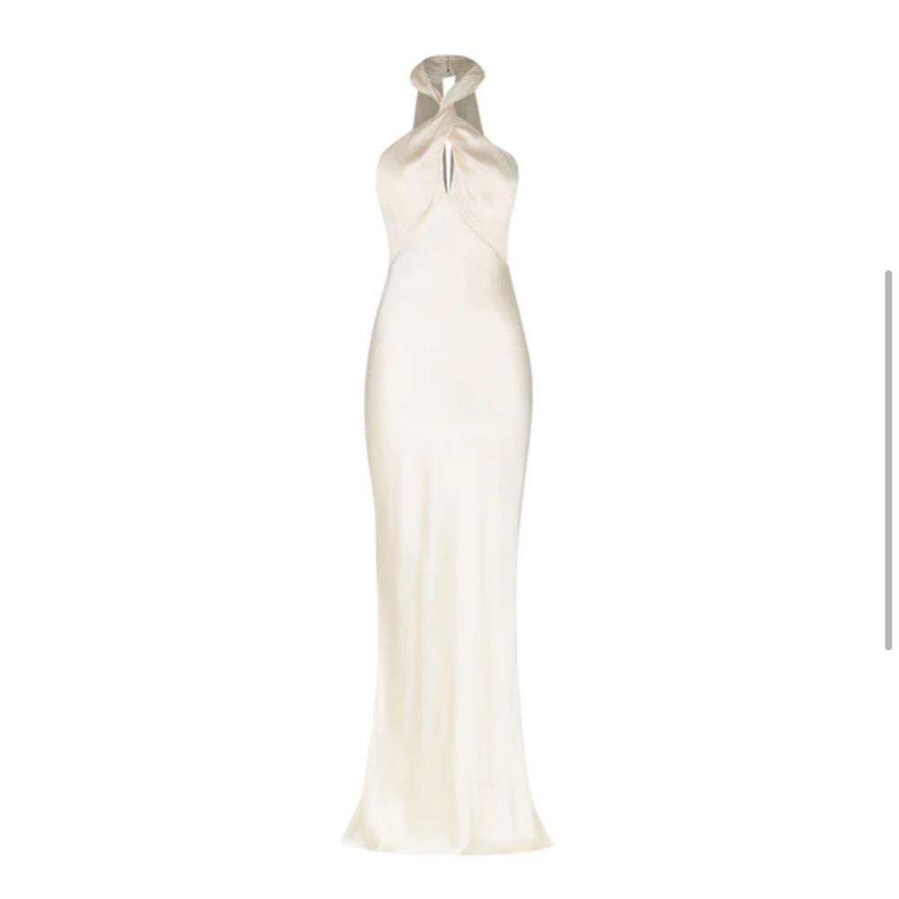 Shona Joy LA LUNE HIGH NECK TWIST
MAXI DRESS - CREAM